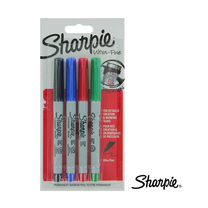 Ultra Fine Sharpie Marker 4 Pack